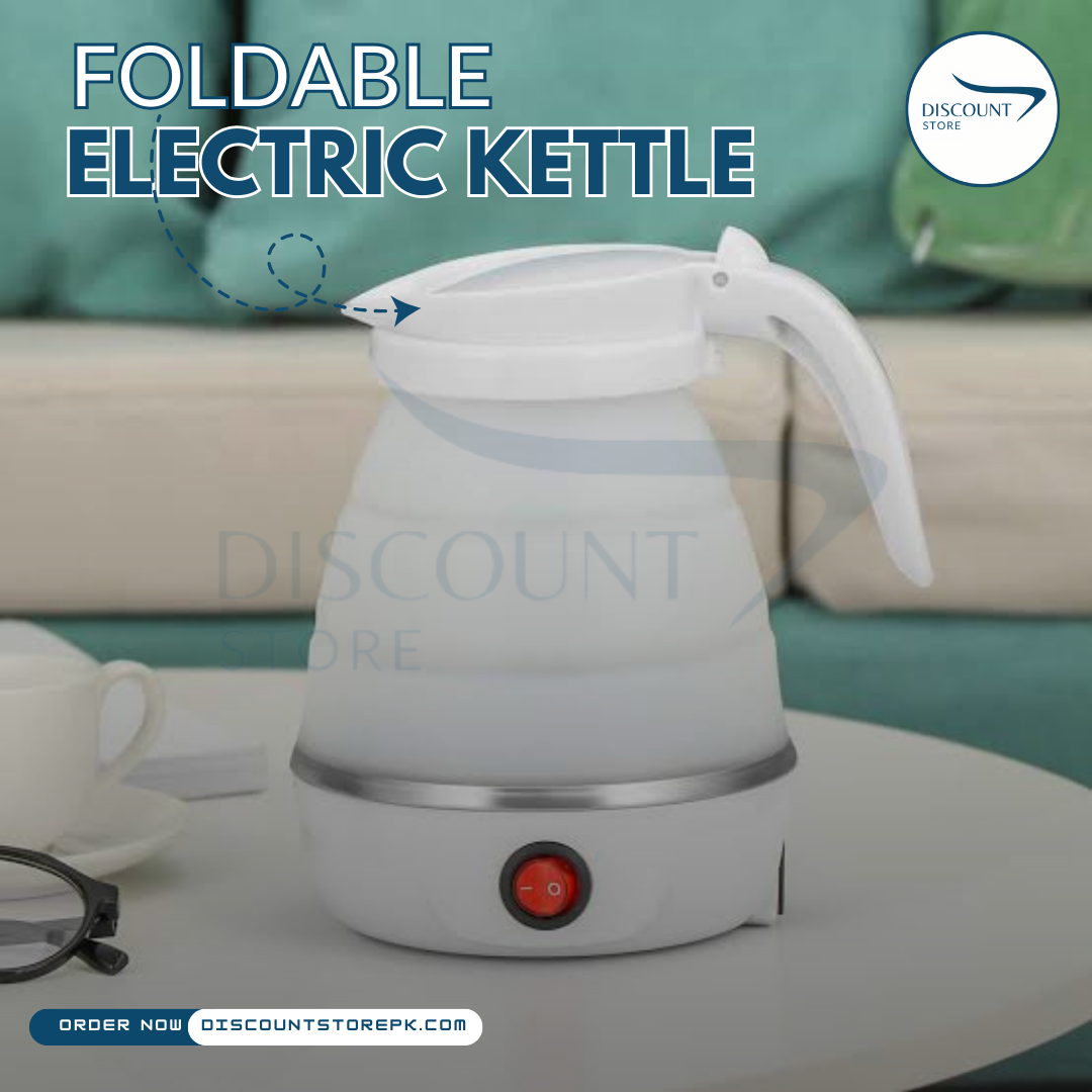 Portable & Foldable Electric Kettle - (IMPORTED)