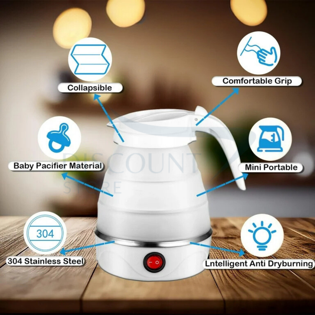 Portable & Foldable Electric Kettle - (IMPORTED)