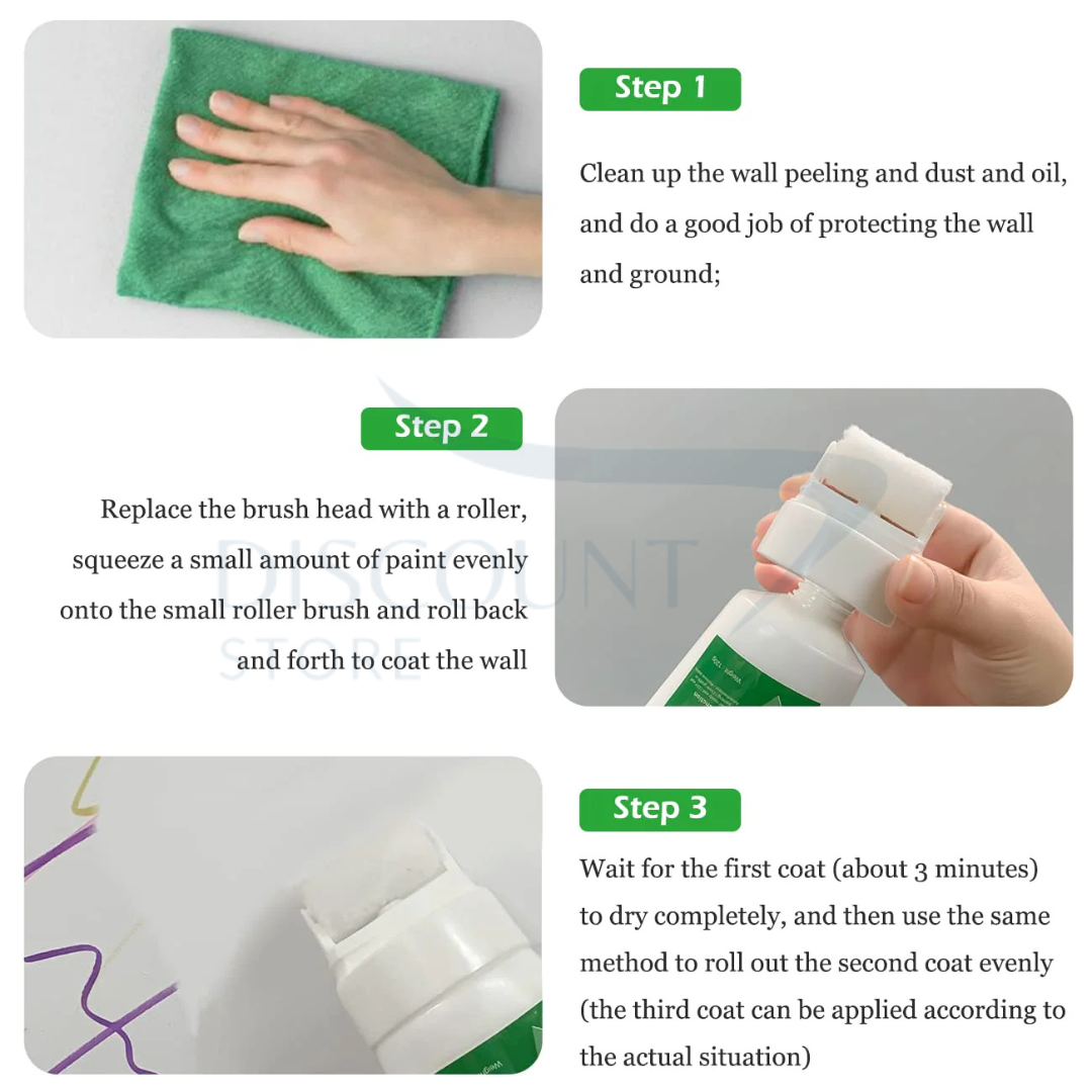 Wall Smart Repair Roller Roll On - (IMPORTED)