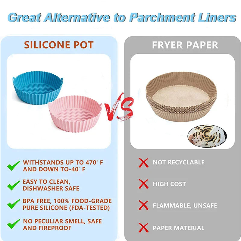 Silicone Air Fryer Liner